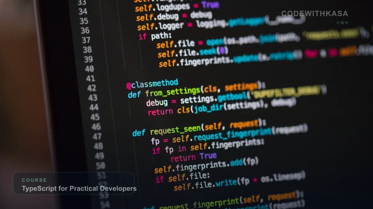 TypeScript course